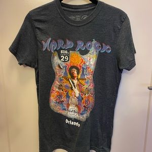 Vintage Hard Rock Cafe Jimi Hendrix T-Shirt. Size small